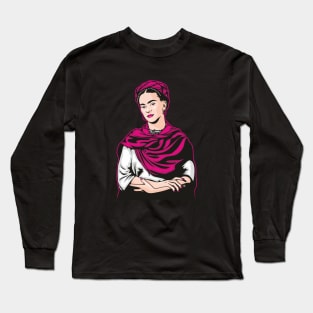 Frida Kahlo Long Sleeve T-Shirt